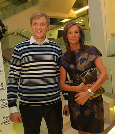 Сергей Горобченко, жена Полина Невзорова